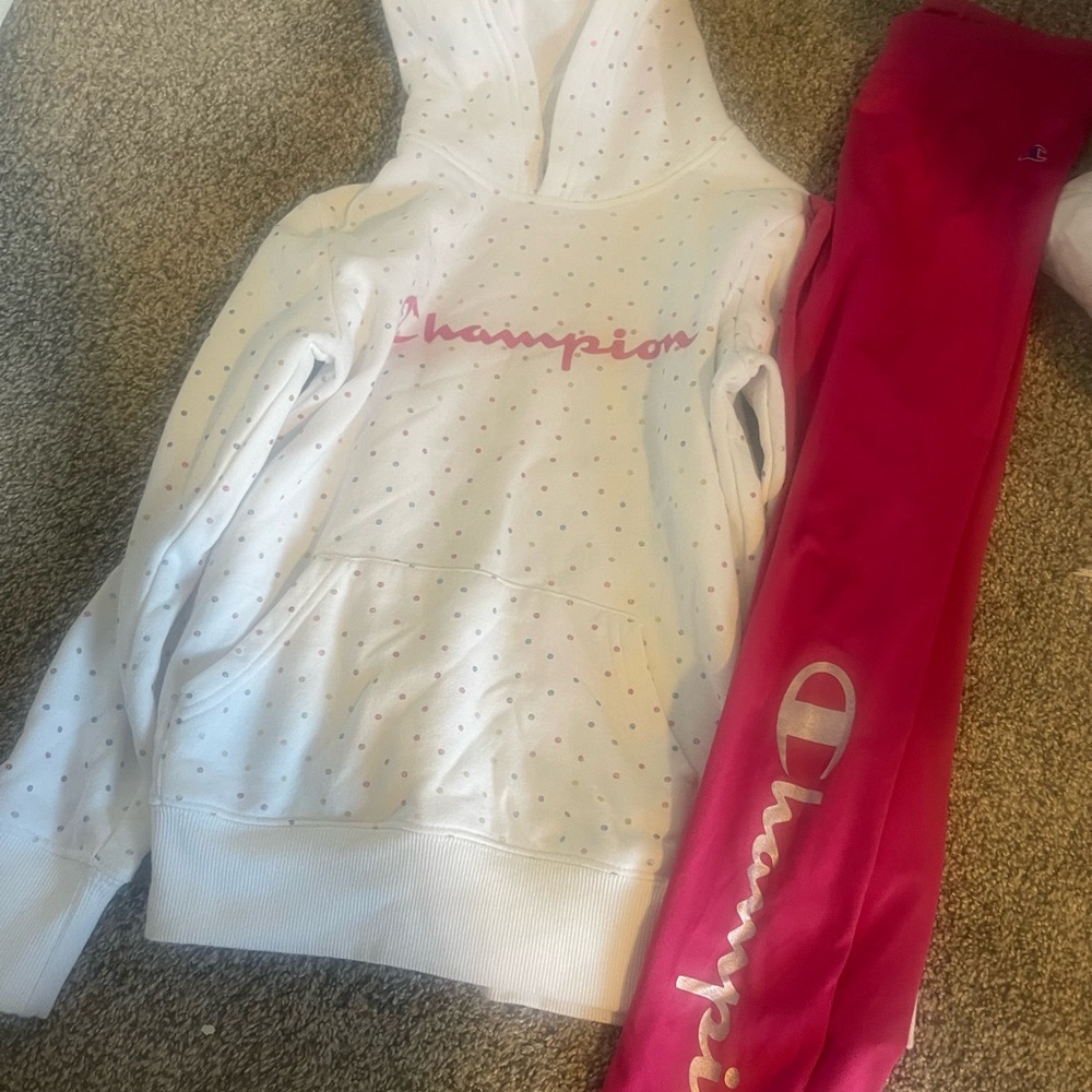 Champion girls sweat outfit